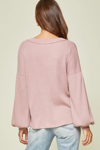 Billie Mauve Top