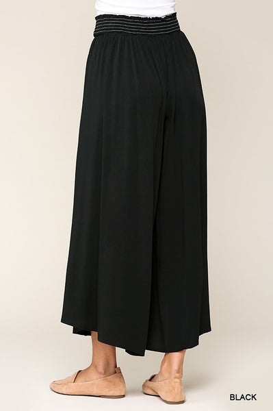 Onyx Palazzo Pants