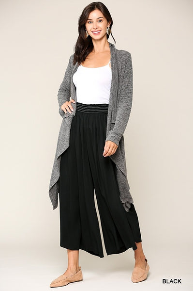 Onyx Palazzo Pants