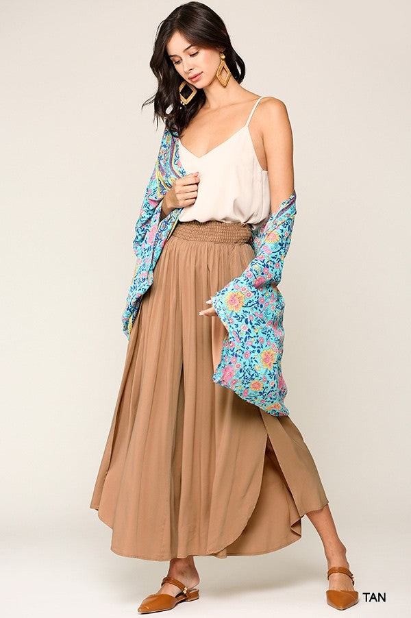 Sand Palazzo Pants