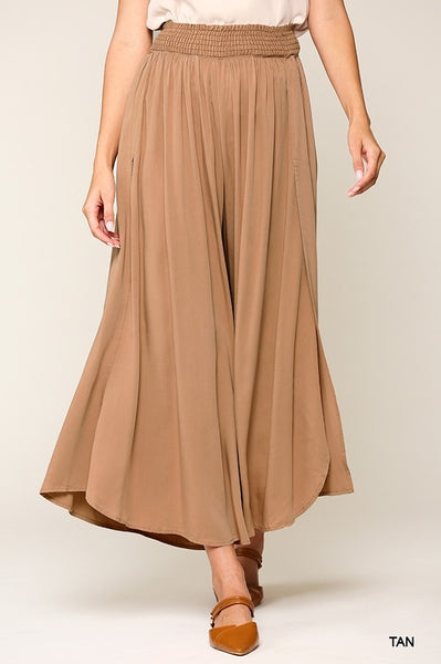 Sand Palazzo Pants