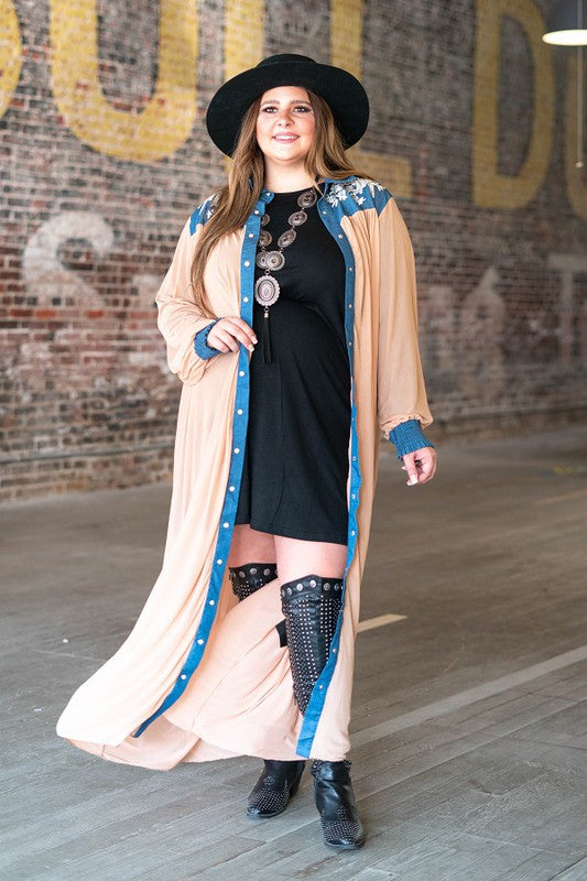 Dolly Embroidered Duster + Dress