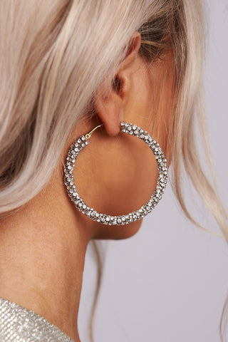 Nashville Party Hoop Earrings