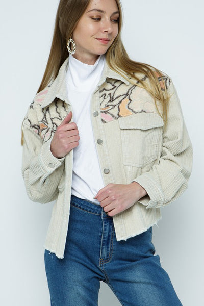 Winnie Retro Corduroy Jacket