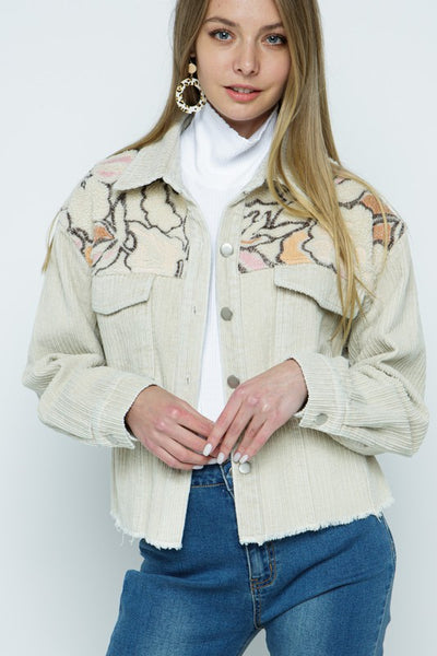 Winnie Retro Corduroy Jacket