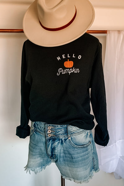 Hello Pumpkin Pullover