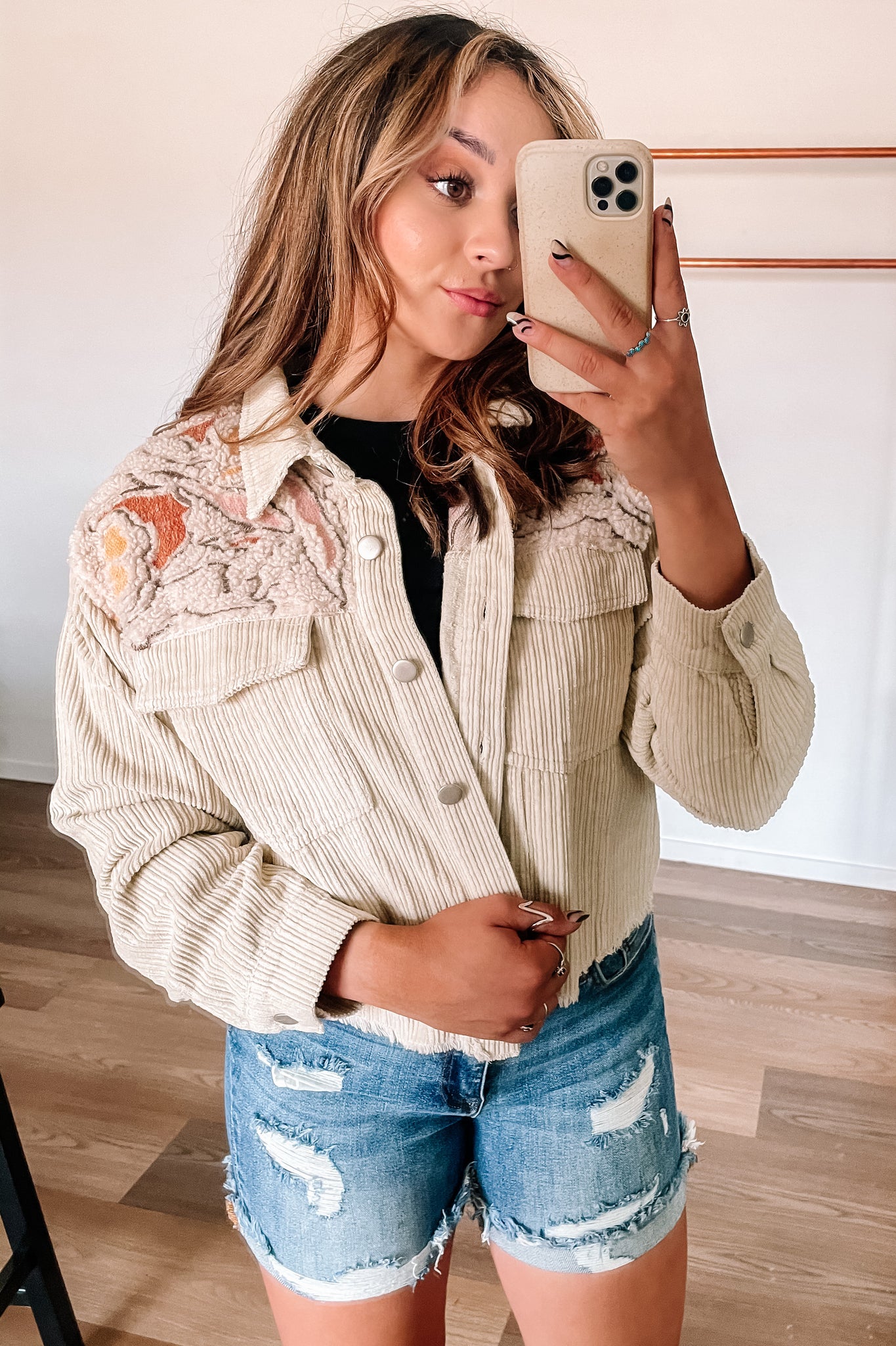 Winnie Retro Corduroy Jacket